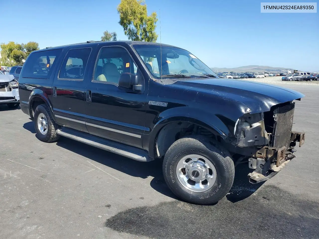2004 Ford Excursion Limited VIN: 1FMNU42S24EA89350 Lot: 51686376
