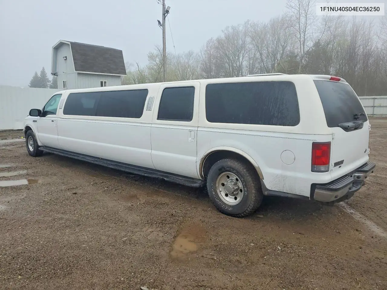 2004 Ford Excursion Xlt VIN: 1F1NU40S04EC36250 Lot: 53789666