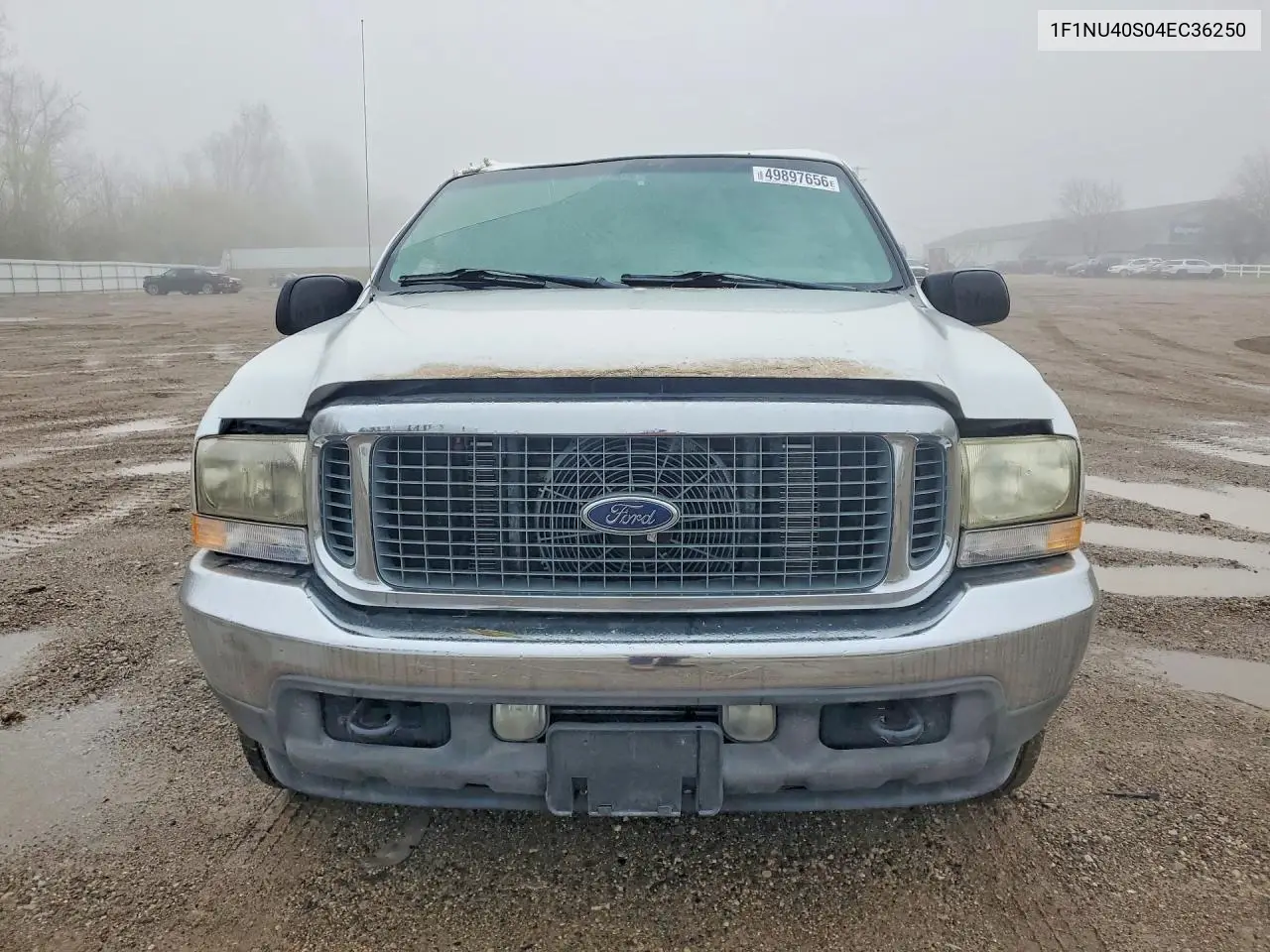 2004 Ford Excursion Xlt VIN: 1F1NU40S04EC36250 Lot: 53789666