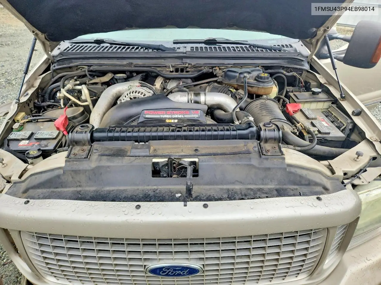2004 Ford Excursion Limited VIN: 1FMSU43P94EB98014 Lot: 58182726