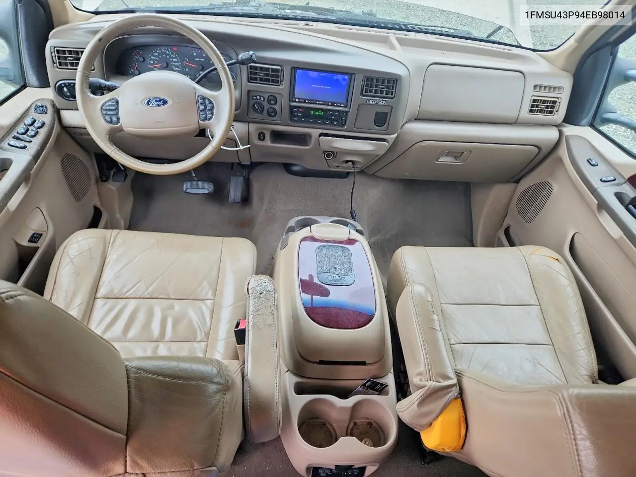 2004 Ford Excursion Limited VIN: 1FMSU43P94EB98014 Lot: 58182726