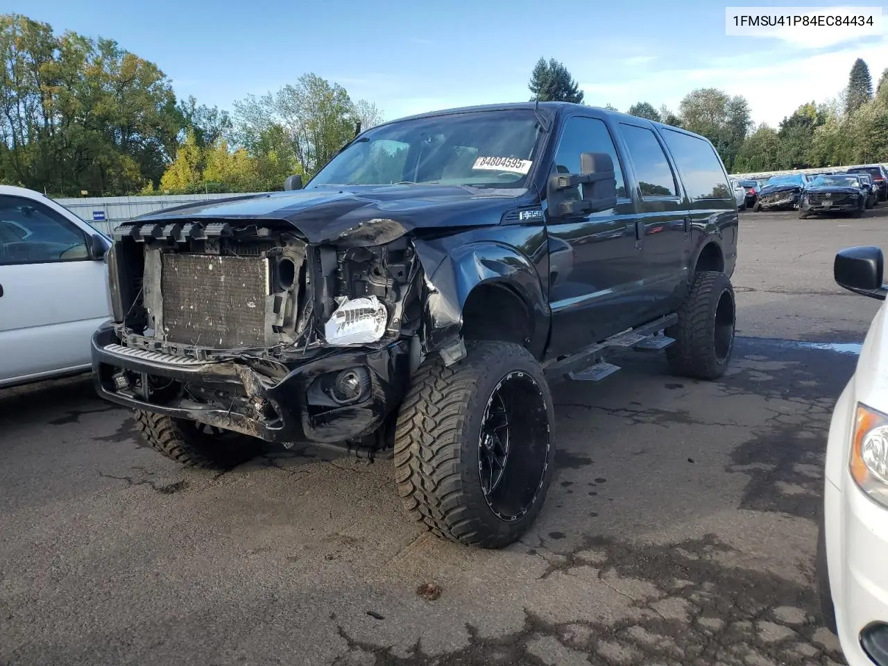 2004 Ford Excursion Xlt VIN: 1FMSU41P84EC84434 Lot: 84804595