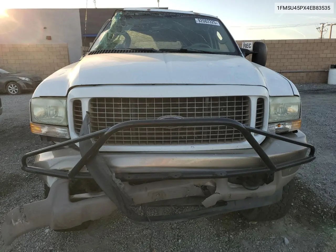 2004 Ford Excursion Eddie Bauer VIN: 1FMSU45PX4EB83535 Lot: 92082325