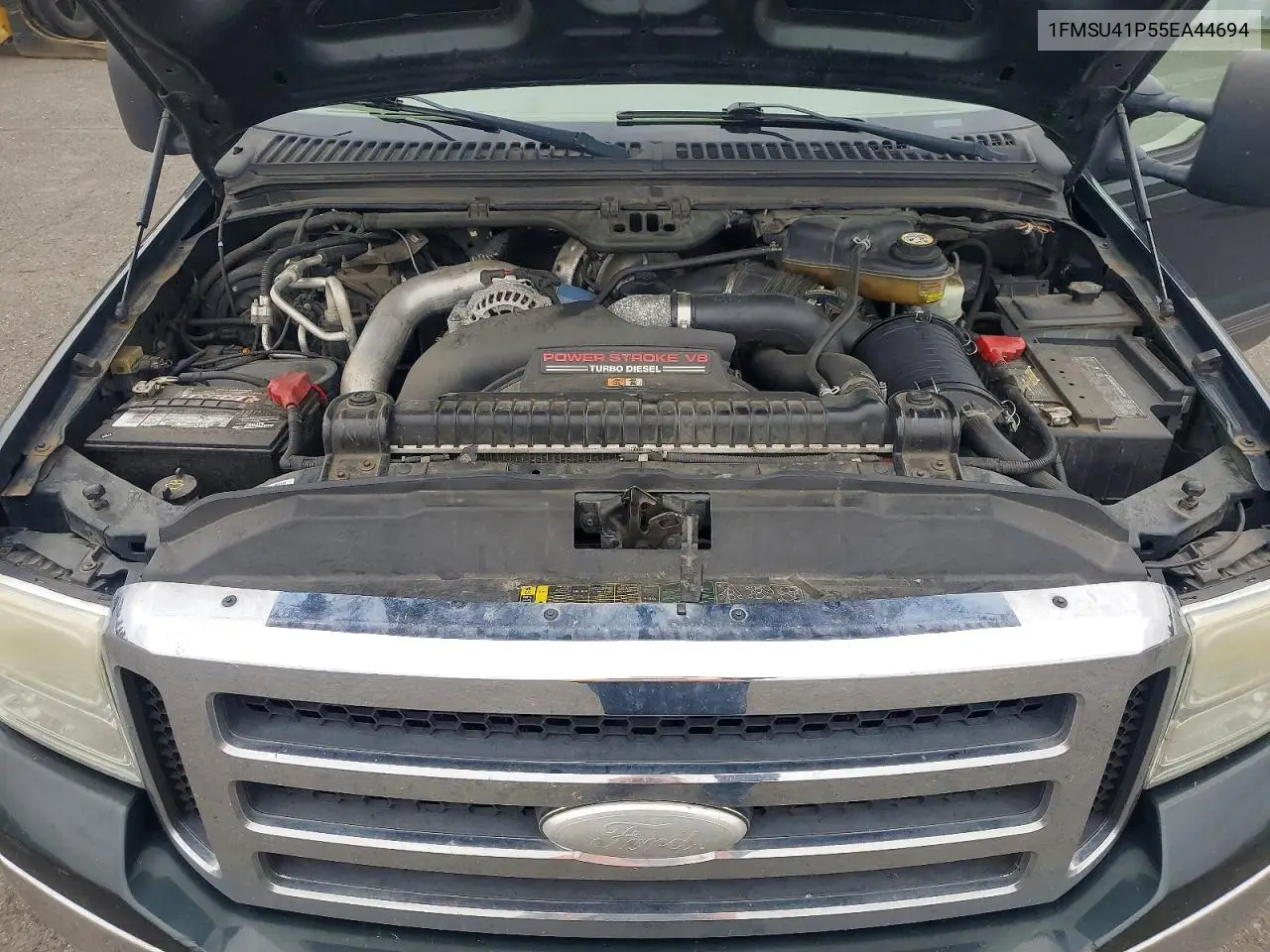 2005 Ford Excursion Xlt VIN: 1FMSU41P55EA44694 Lot: 53600446