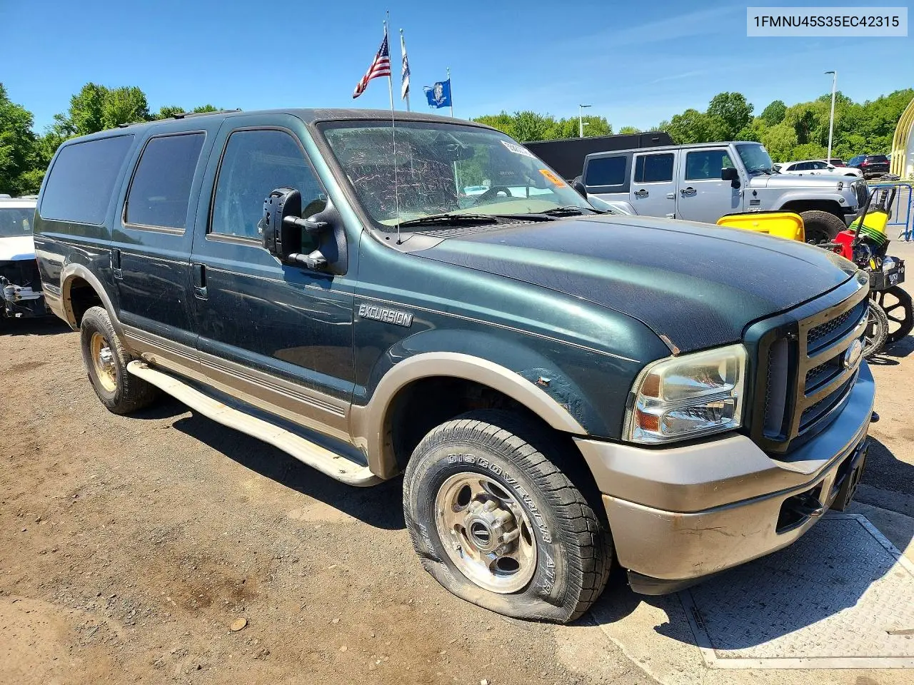 2005 Ford Excursion Eddie Bauer VIN: 1FMNU45S35EC42315 Lot: 55880776