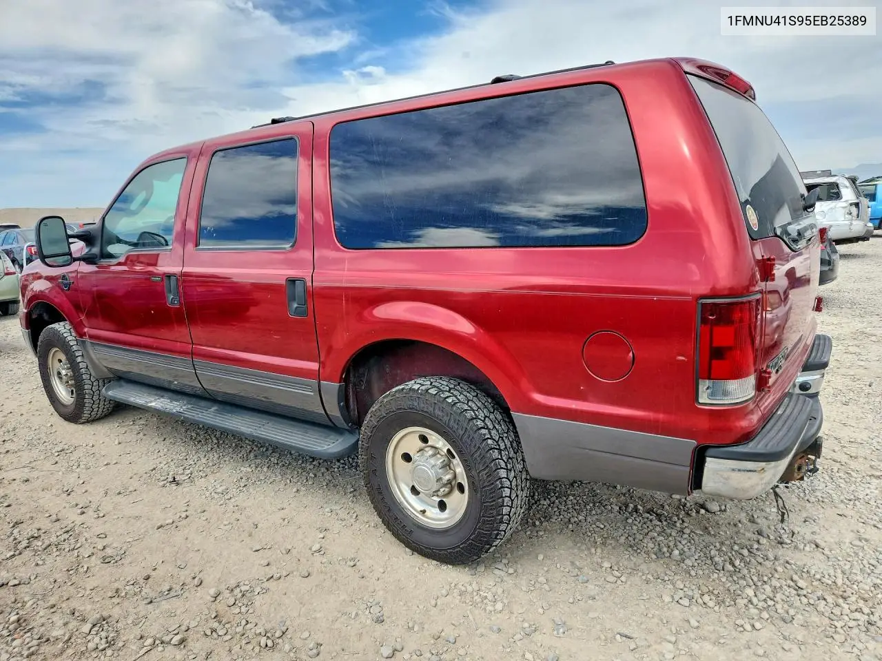 2005 Ford Excursion Xlt VIN: 1FMNU41S95EB25389 Lot: 56813506