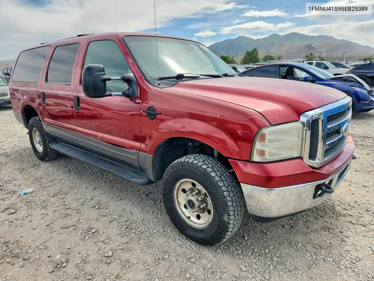 2005 Ford Excursion Xlt VIN: 1FMNU41S95EB25389 Lot: 56813506