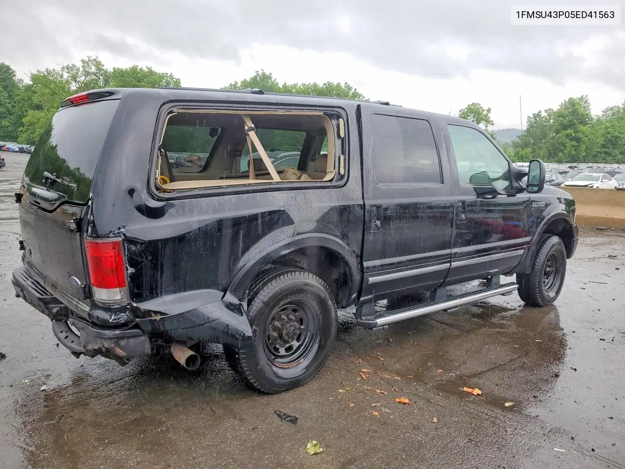 2005 Ford Excursion Limited VIN: 1FMSU43P05ED41563 Lot: 57908536