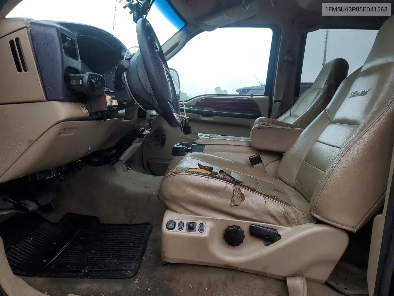 2005 Ford Excursion Limited VIN: 1FMSU43P05ED41563 Lot: 57908536
