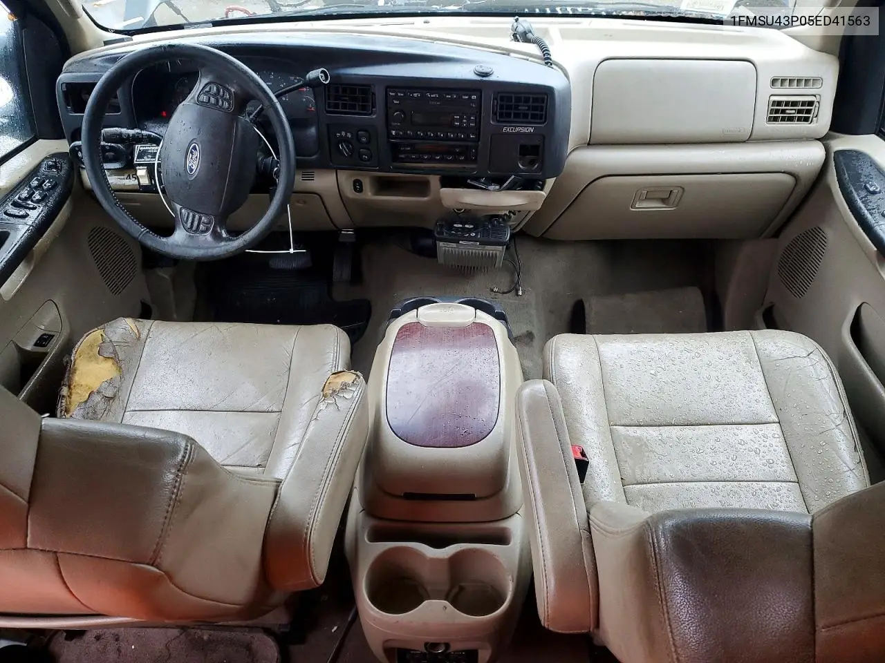 2005 Ford Excursion Limited VIN: 1FMSU43P05ED41563 Lot: 57908536