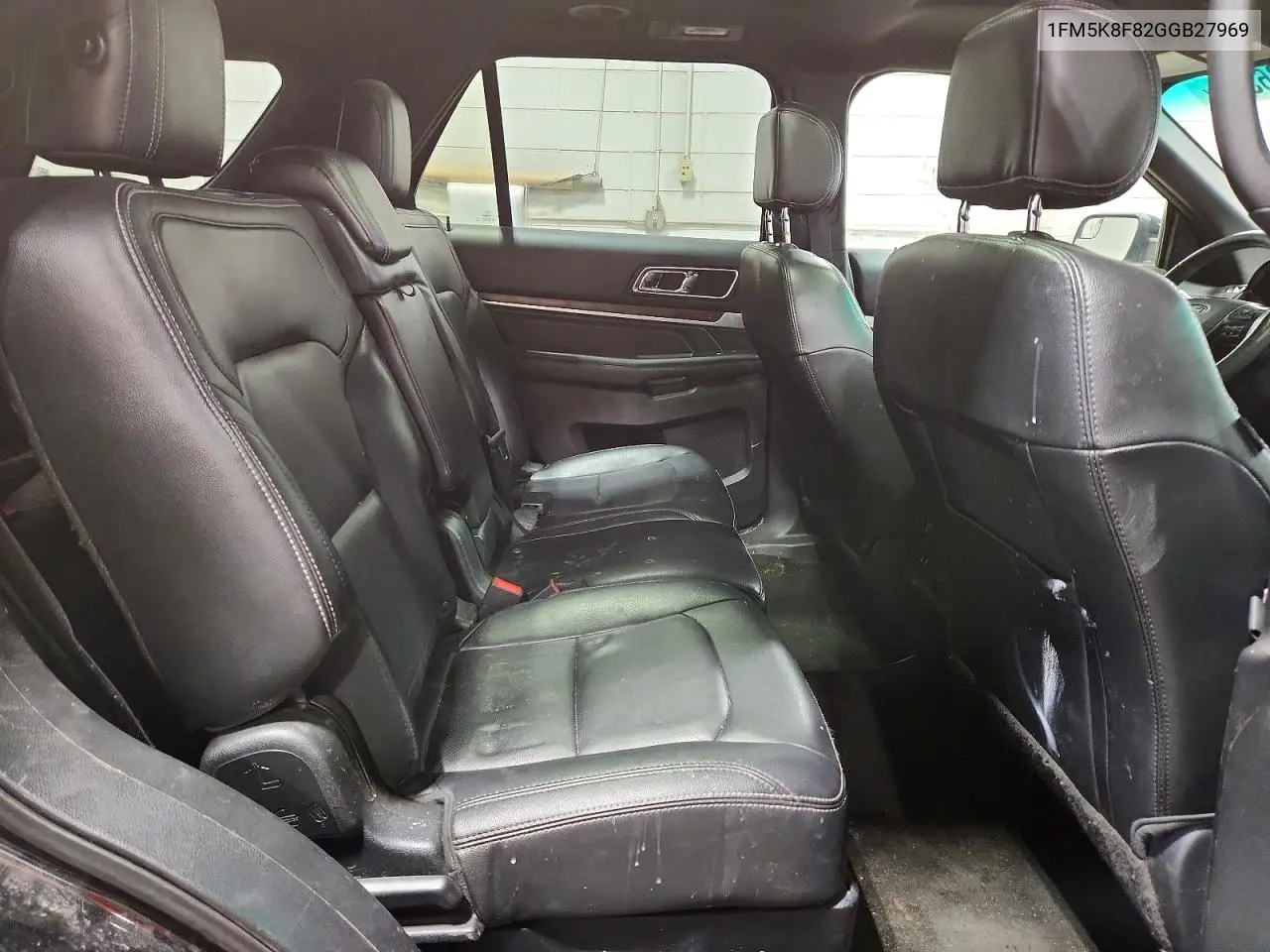 2016 Ford Excur Lim VIN: 1FM5K8F82GGB27969 Lot: 57786396