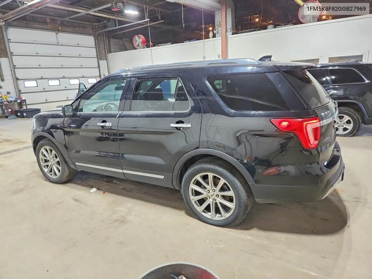 2016 Ford Excur Lim VIN: 1FM5K8F82GGB27969 Lot: 57786396
