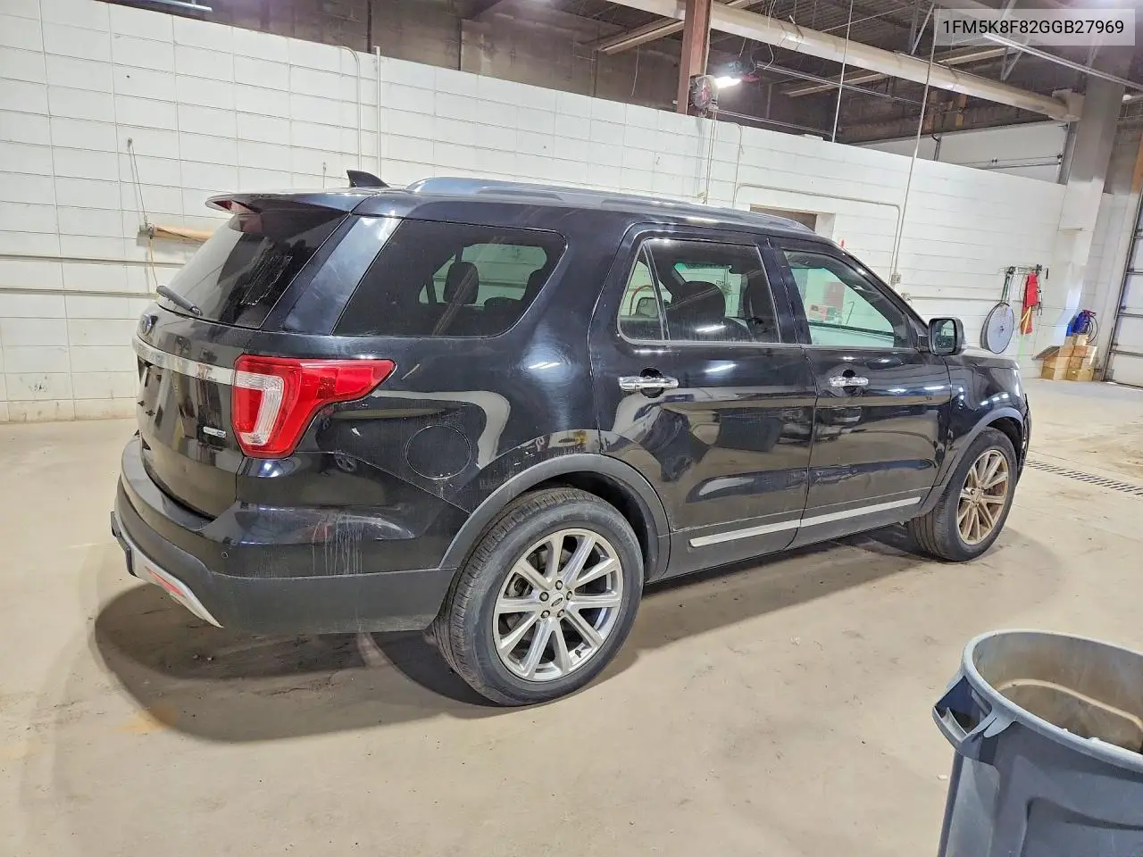 2016 Ford Excur Lim VIN: 1FM5K8F82GGB27969 Lot: 57786396