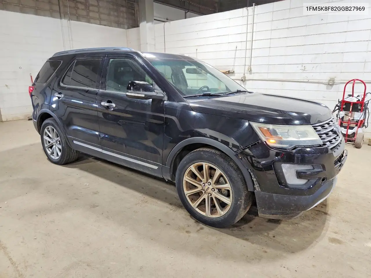 2016 Ford Excur Lim VIN: 1FM5K8F82GGB27969 Lot: 57786396