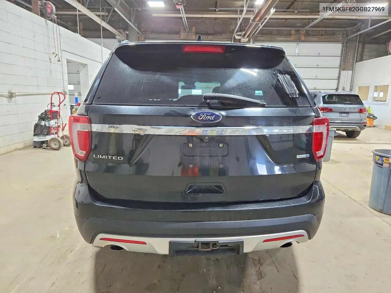 2016 Ford Excur Lim VIN: 1FM5K8F82GGB27969 Lot: 57786396
