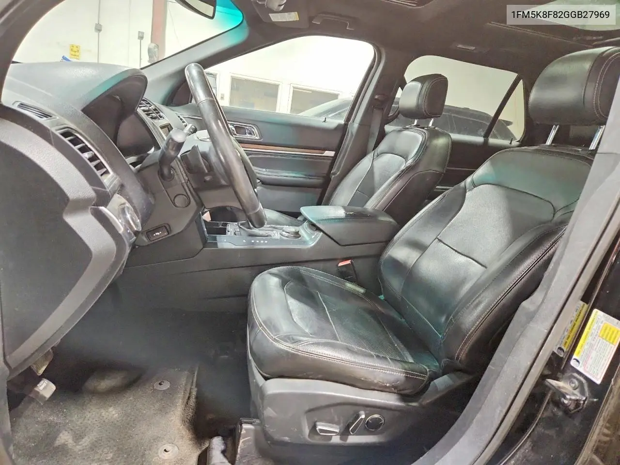 2016 Ford Excur Lim VIN: 1FM5K8F82GGB27969 Lot: 57786396