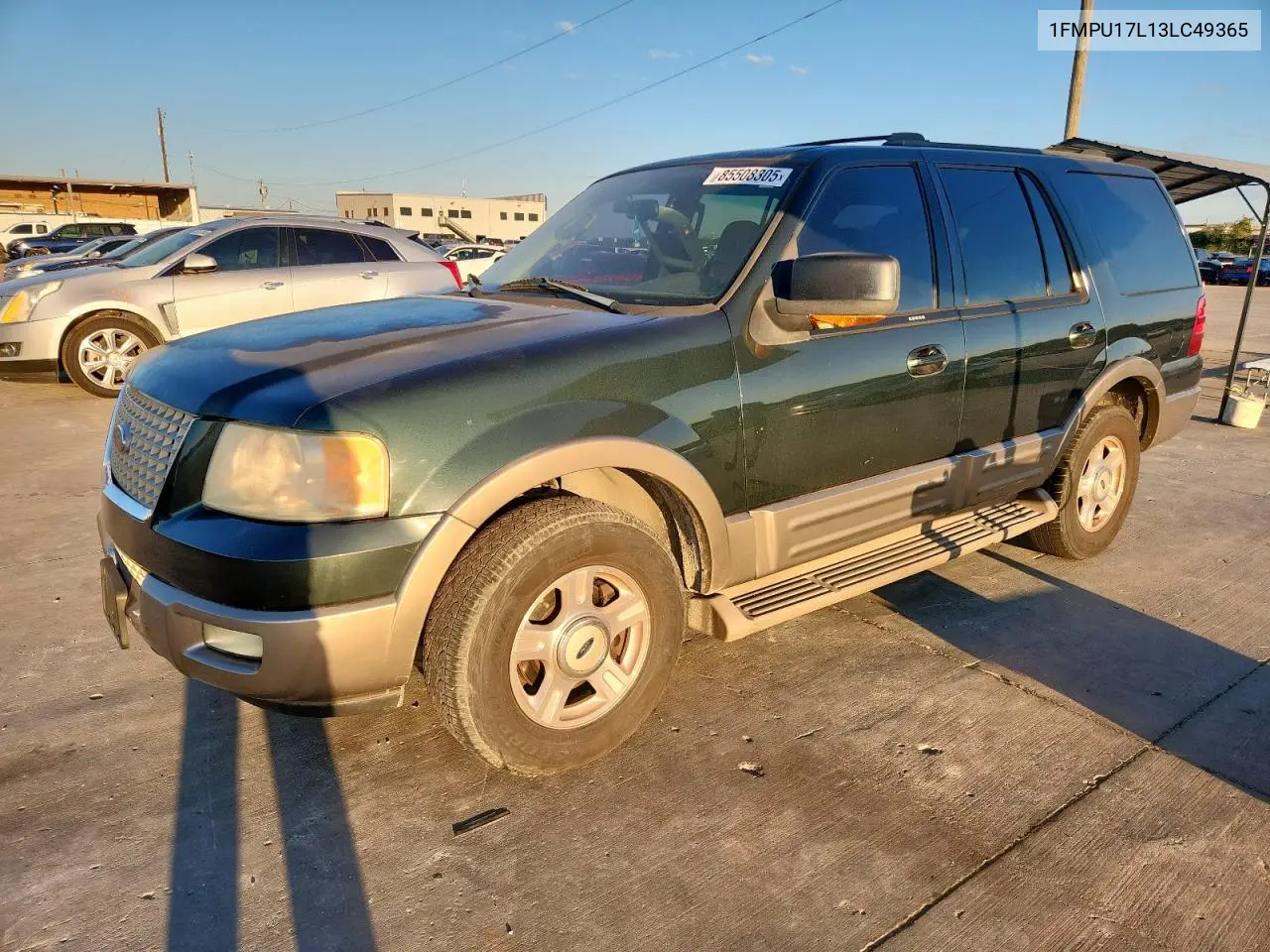 1FMPU17L13LC49365 2003 Ford Expedition Eddie Bauer