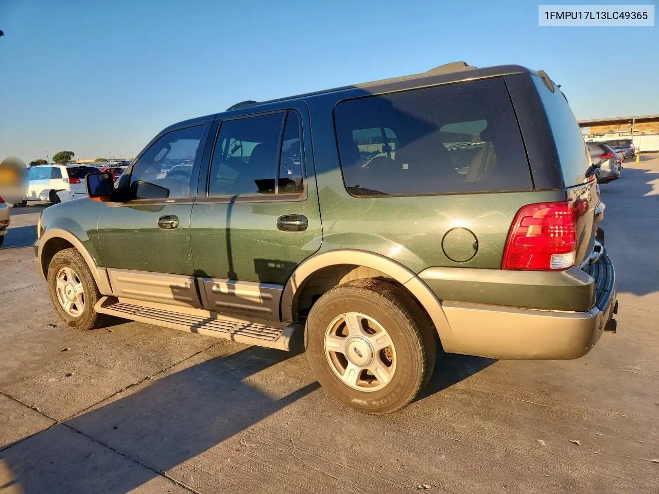 1FMPU17L13LC49365 2003 Ford Expedition Eddie Bauer