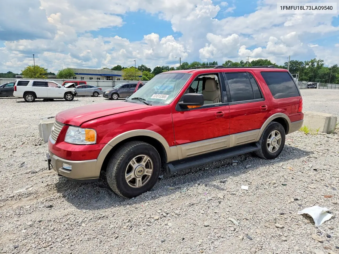 2003 Ford Expedition Eddie Bauer VIN: 1FMFU18L73LA09540 Lot: 61013366