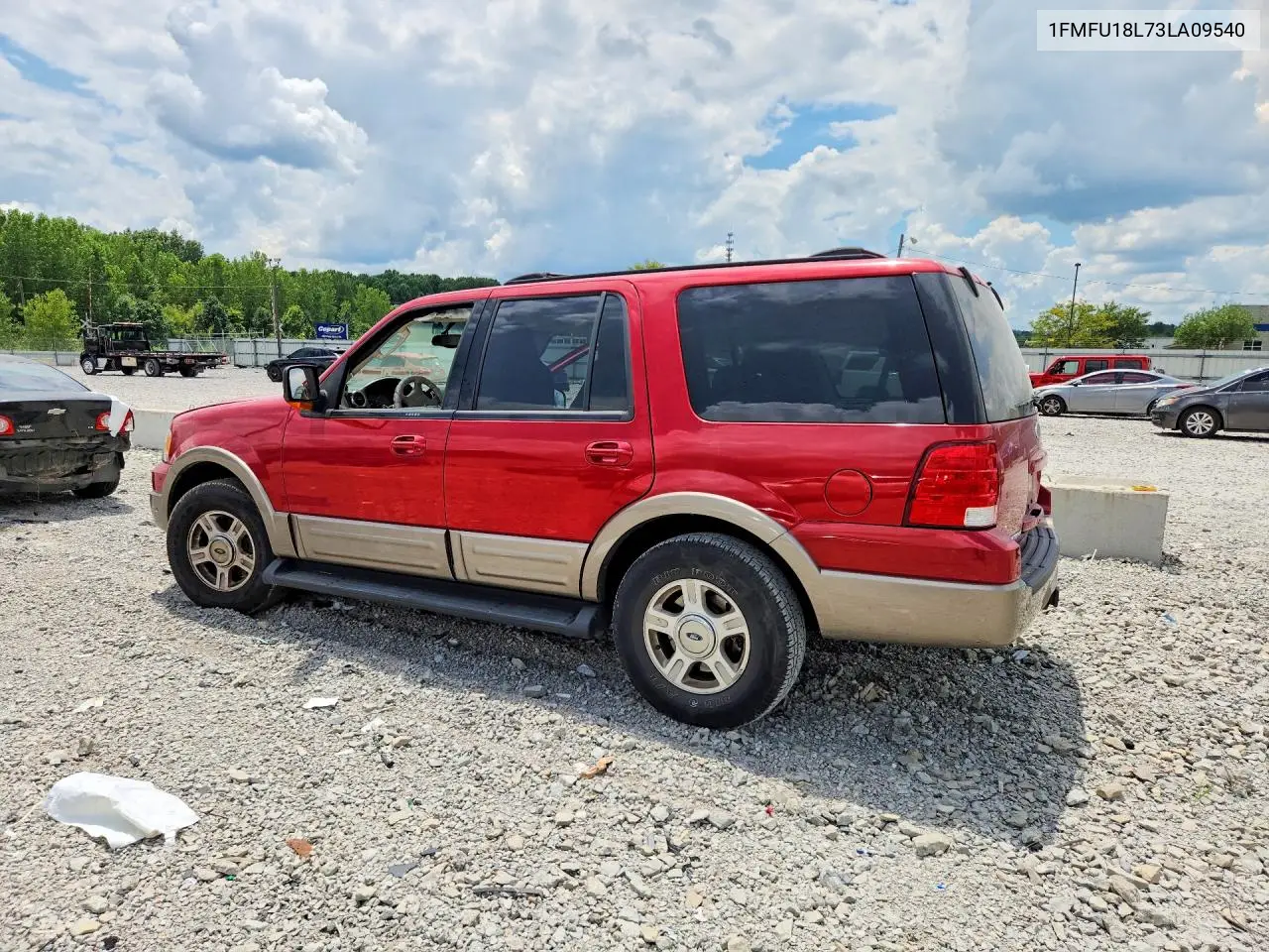 2003 Ford Expedition Eddie Bauer VIN: 1FMFU18L73LA09540 Lot: 61013366