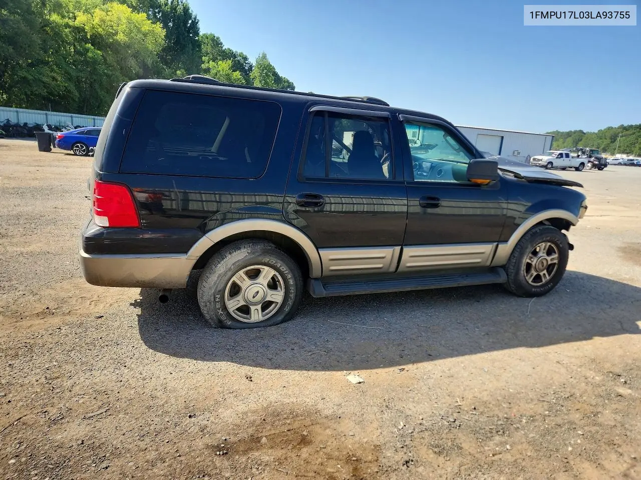 2003 Ford Expedition Eddie Bauer VIN: 1FMPU17L03LA93755 Lot: 61018946