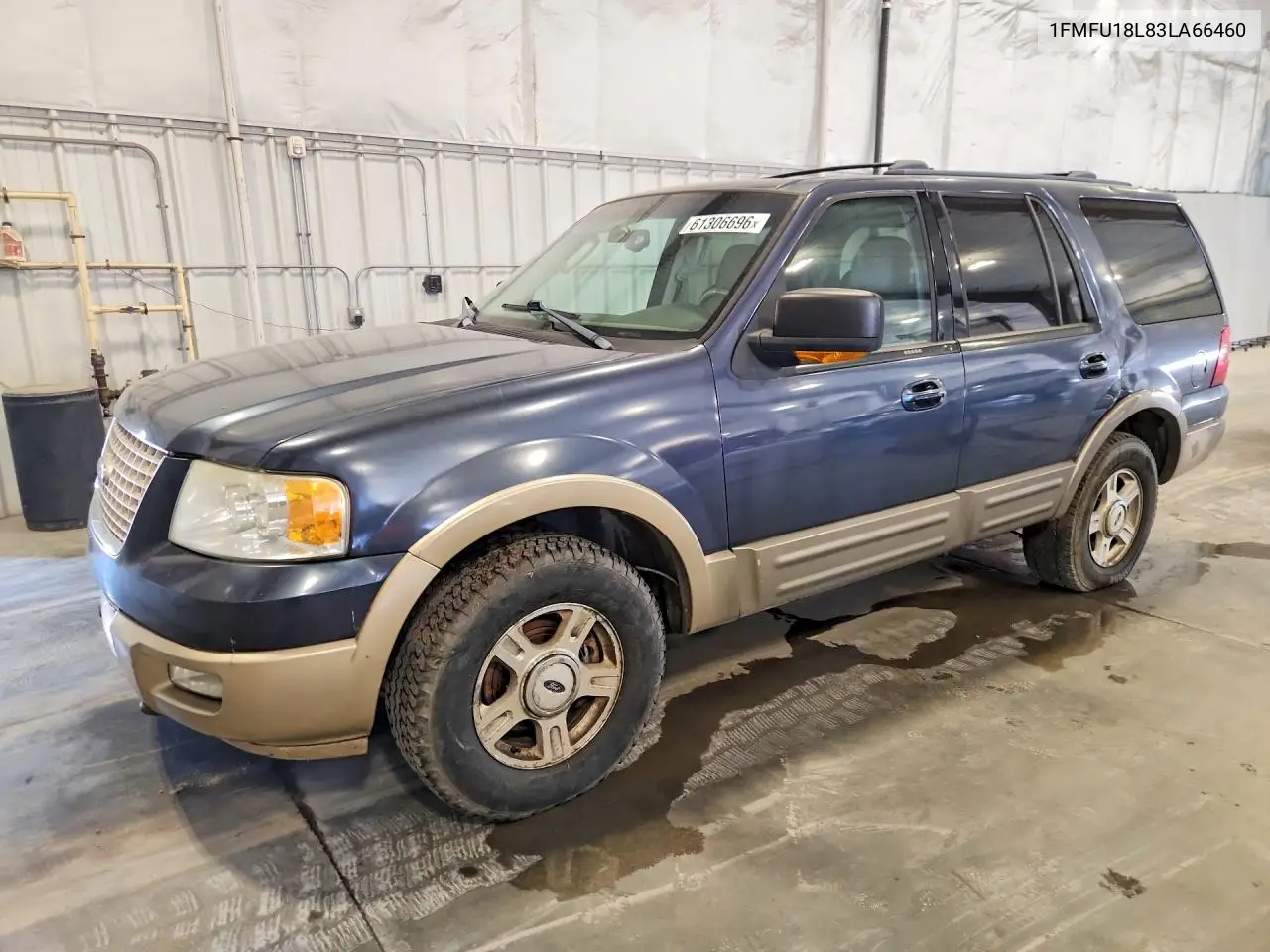 2003 Ford Expedition Eddie Bauer VIN: 1FMFU18L83LA66460 Lot: 61306696