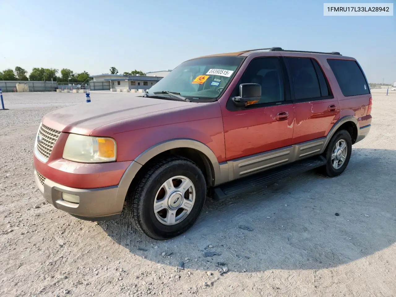 1FMRU17L33LA28942 2003 Ford Expedition Eddie Bauer
