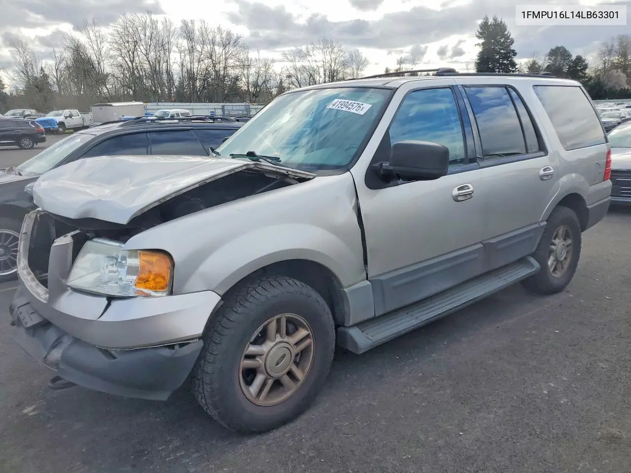 2004 Ford Expedition Xlt VIN: 1FMPU16L14LB63301 Lot: 41994576