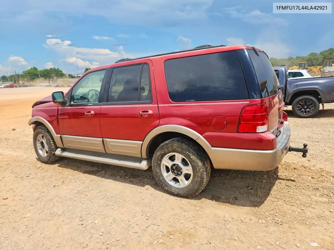 2004 Ford Expedition Eddie Bauer VIN: 1FMFU17L44LA42921 Lot: 61309576