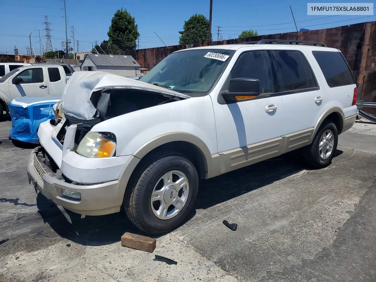 2005 Ford Expedition Eddie Bauer VIN: 1FMFU175X5LA68801 Lot: 60230696