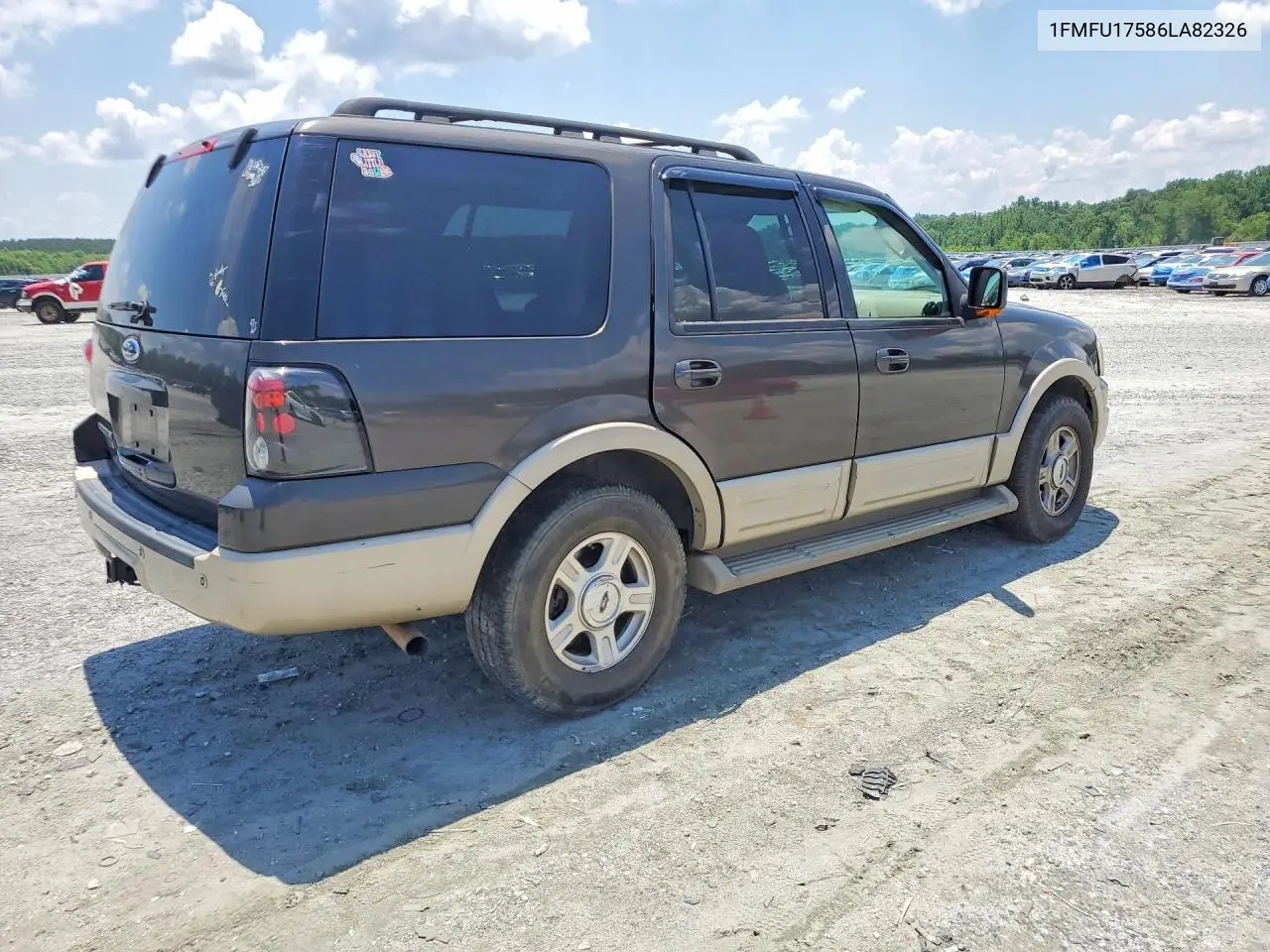 2006 Ford Expedition Eddie Bauer VIN: 1FMFU17586LA82326 Lot: 56758756