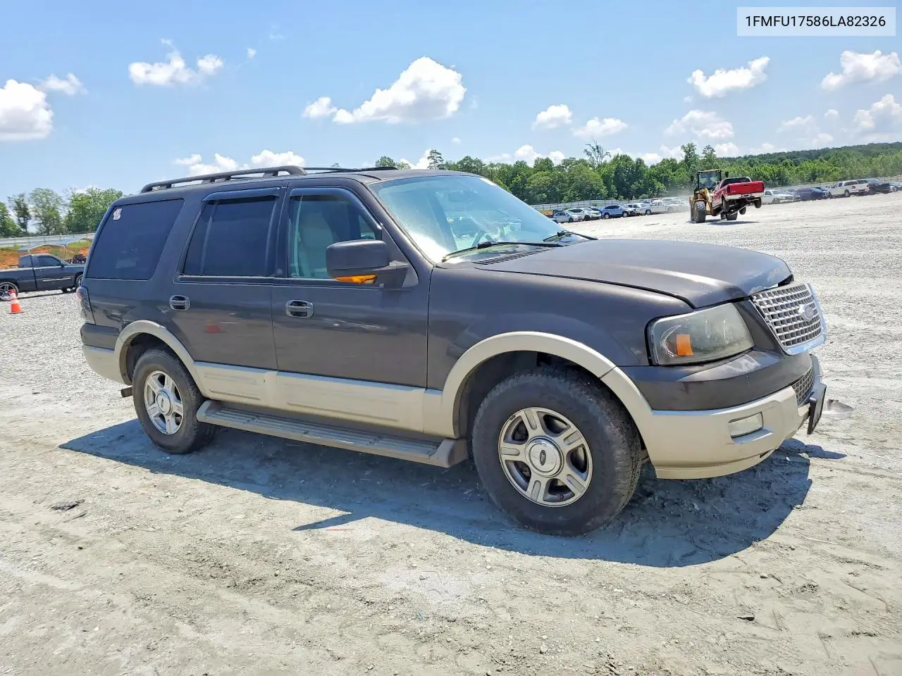 2006 Ford Expedition Eddie Bauer VIN: 1FMFU17586LA82326 Lot: 56758756