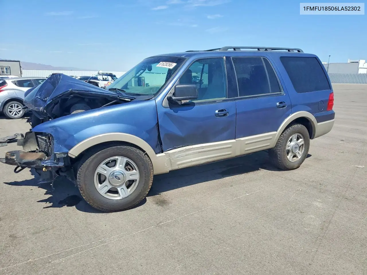2006 Ford Expedition Eddie Bauer VIN: 1FMFU18506LA52302 Lot: 61628266