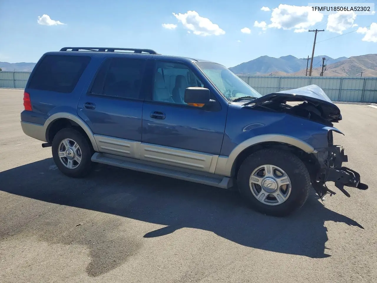 2006 Ford Expedition Eddie Bauer VIN: 1FMFU18506LA52302 Lot: 61628266