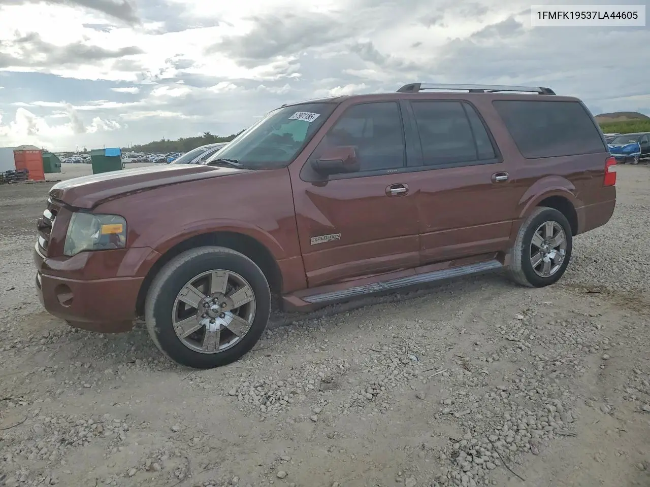 2007 Ford Expedition El Limited VIN: 1FMFK19537LA44605 Lot: 57901186