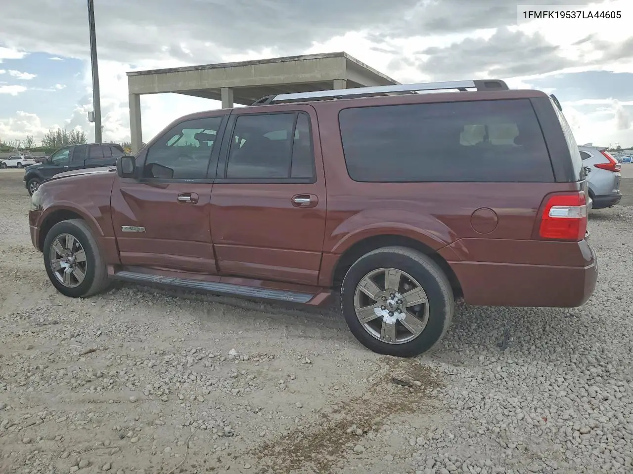 2007 Ford Expedition El Limited VIN: 1FMFK19537LA44605 Lot: 57901186