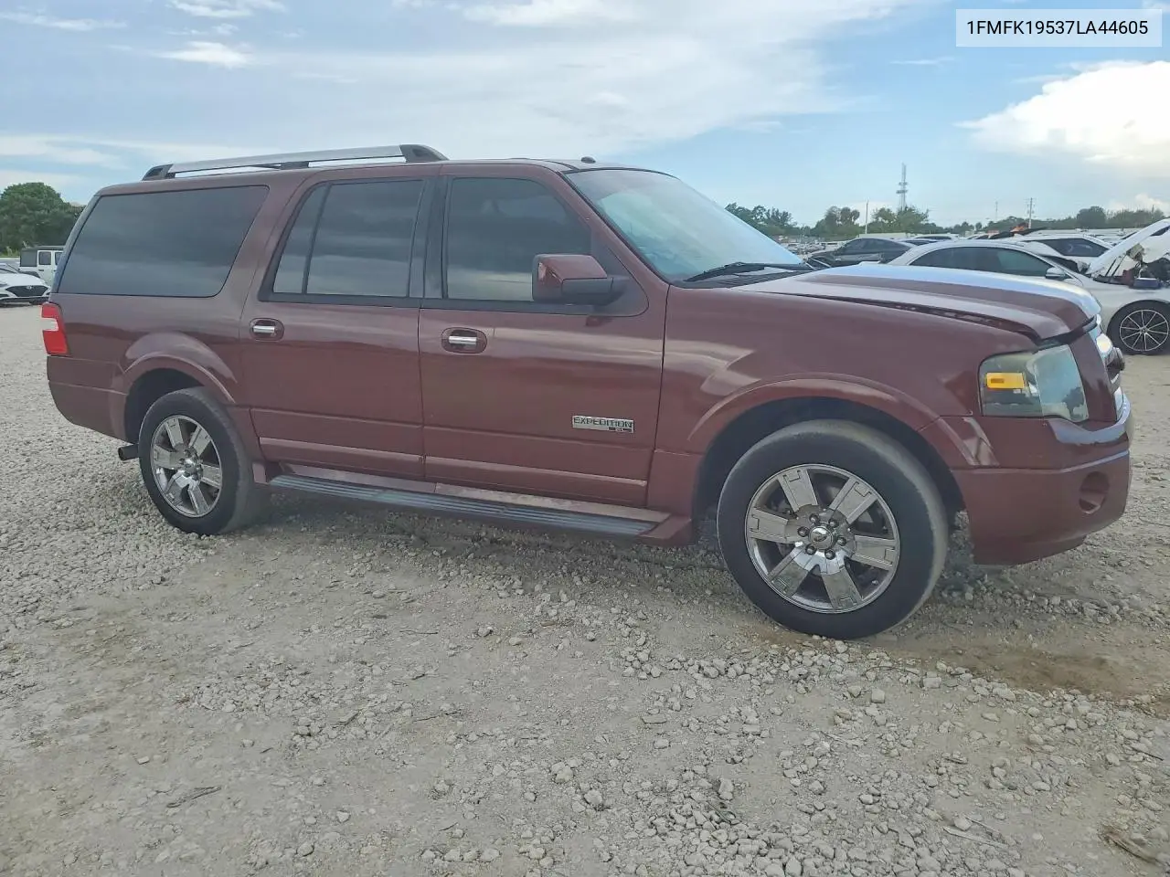 2007 Ford Expedition El Limited VIN: 1FMFK19537LA44605 Lot: 57901186