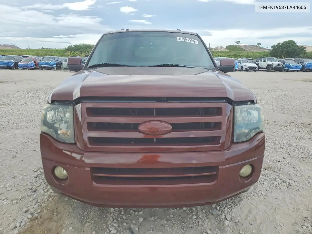 2007 Ford Expedition El Limited VIN: 1FMFK19537LA44605 Lot: 57901186