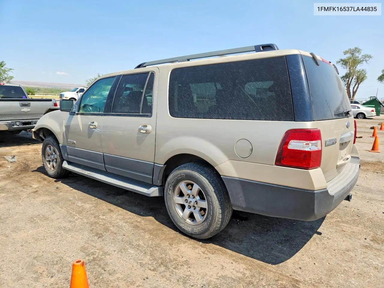 2007 Ford Expedition El Xlt VIN: 1FMFK16537LA44835 Lot: 59743826