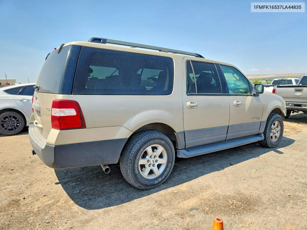 2007 Ford Expedition El Xlt VIN: 1FMFK16537LA44835 Lot: 59743826