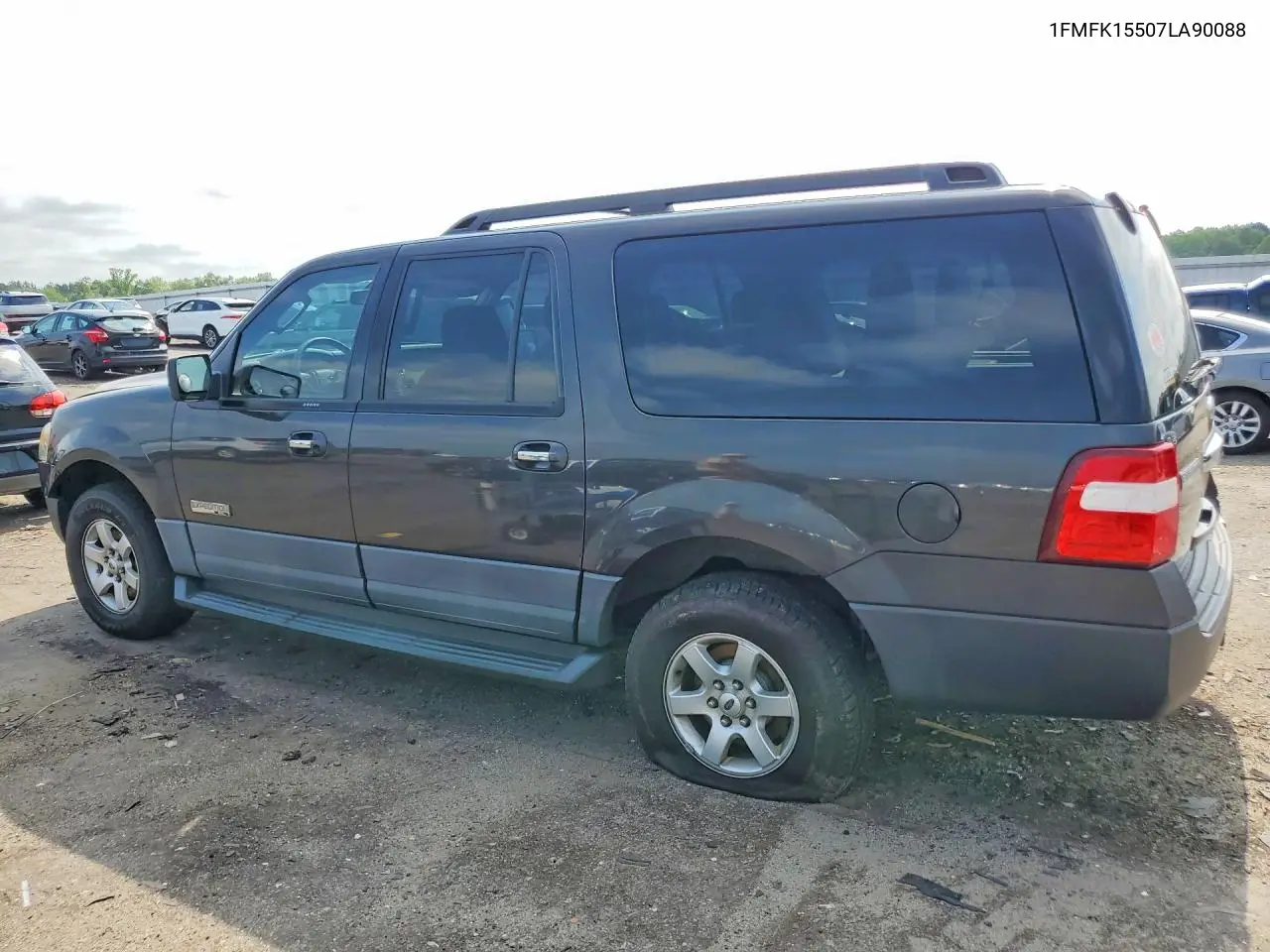 2007 Ford Expedition El Xlt VIN: 1FMFK15507LA90088 Lot: 59890216