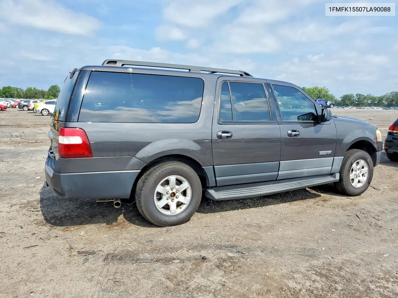 2007 Ford Expedition El Xlt VIN: 1FMFK15507LA90088 Lot: 59890216