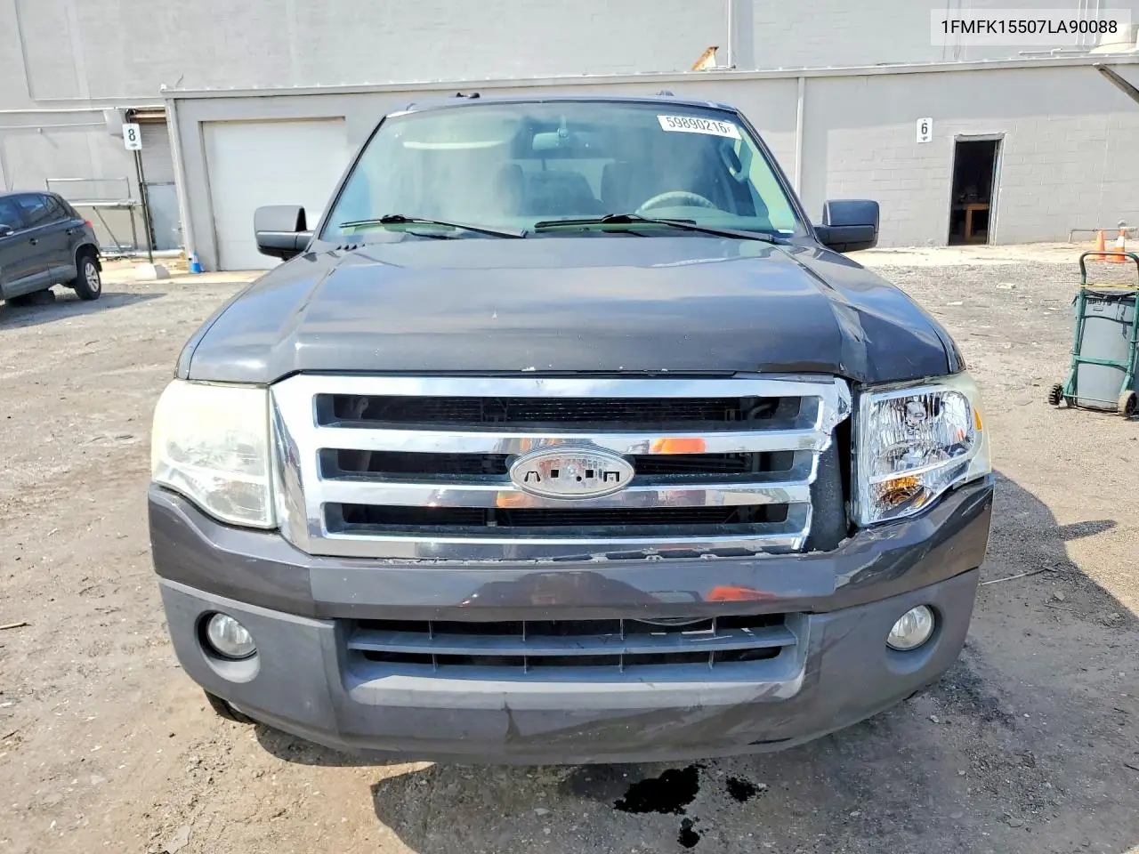 2007 Ford Expedition El Xlt VIN: 1FMFK15507LA90088 Lot: 59890216