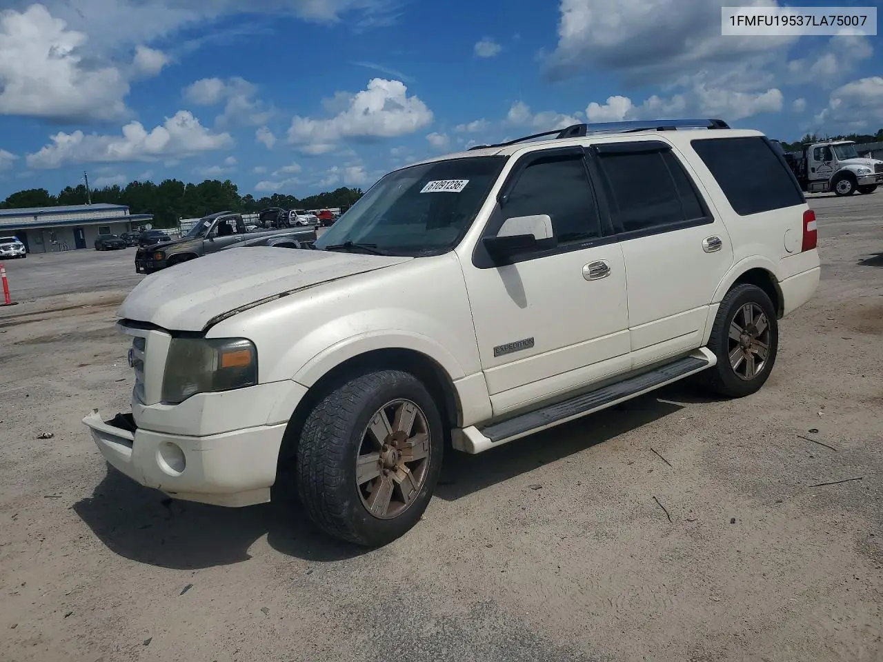 2007 Ford Expedition Limited VIN: 1FMFU19537LA75007 Lot: 61091236