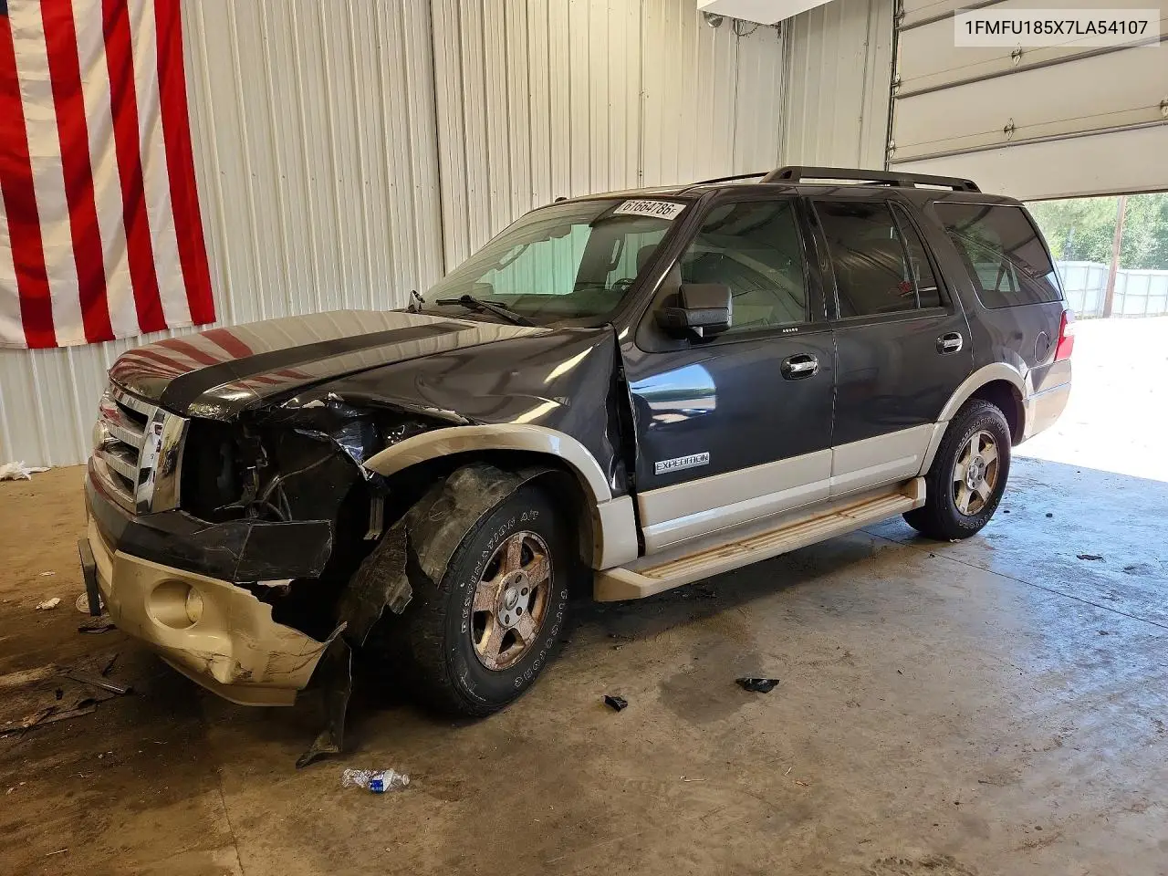 2007 Ford Expedition Eddie Bauer VIN: 1FMFU185X7LA54107 Lot: 61664786