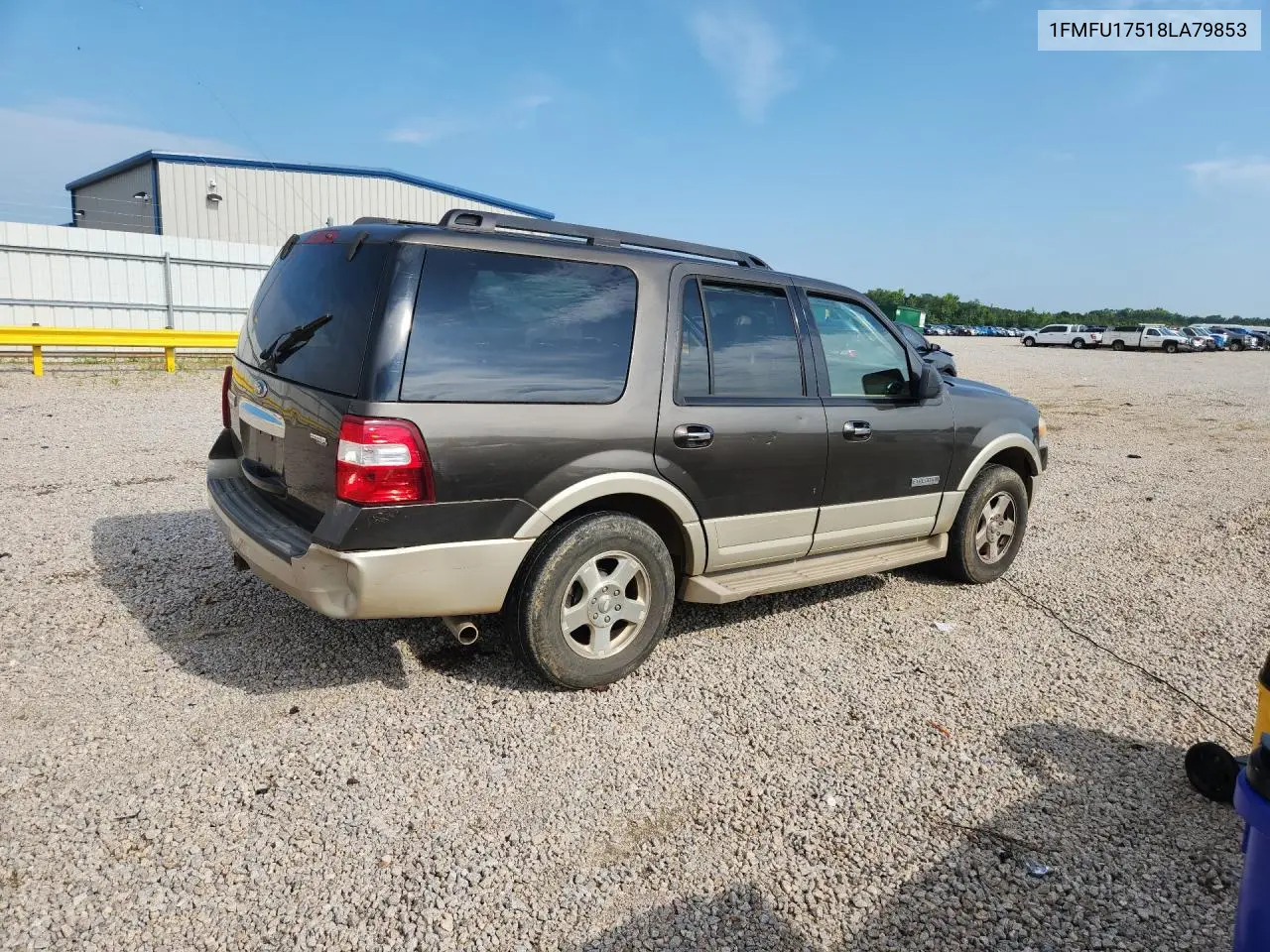 2008 Ford Expedition Eddie Bauer VIN: 1FMFU17518LA79853 Lot: 56643576