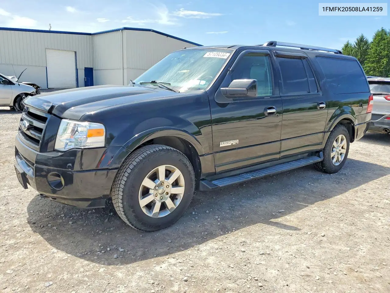 2008 Ford Expedition El Limited VIN: 1FMFK20508LA41259 Lot: 57109056