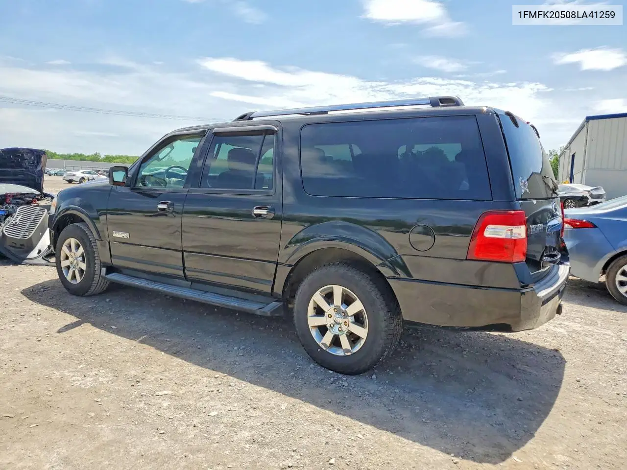 2008 Ford Expedition El Limited VIN: 1FMFK20508LA41259 Lot: 57109056