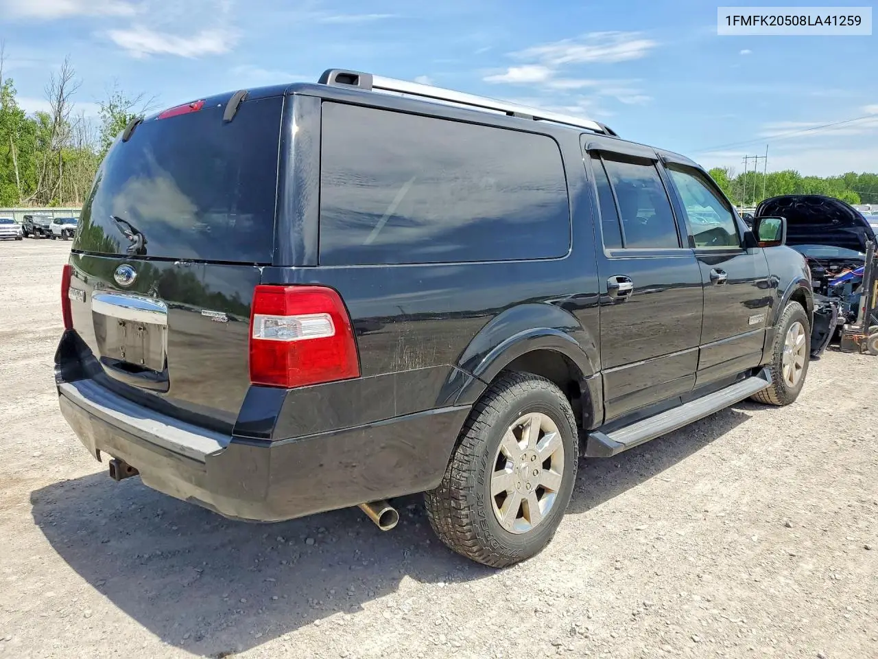 2008 Ford Expedition El Limited VIN: 1FMFK20508LA41259 Lot: 57109056
