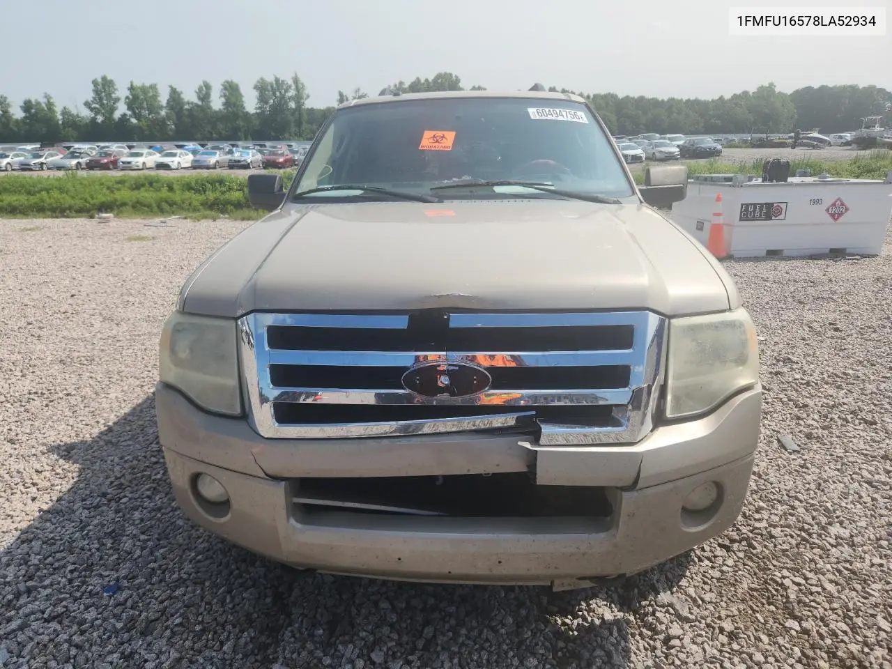 2008 Ford Expedition Xlt VIN: 1FMFU16578LA52934 Lot: 60494756